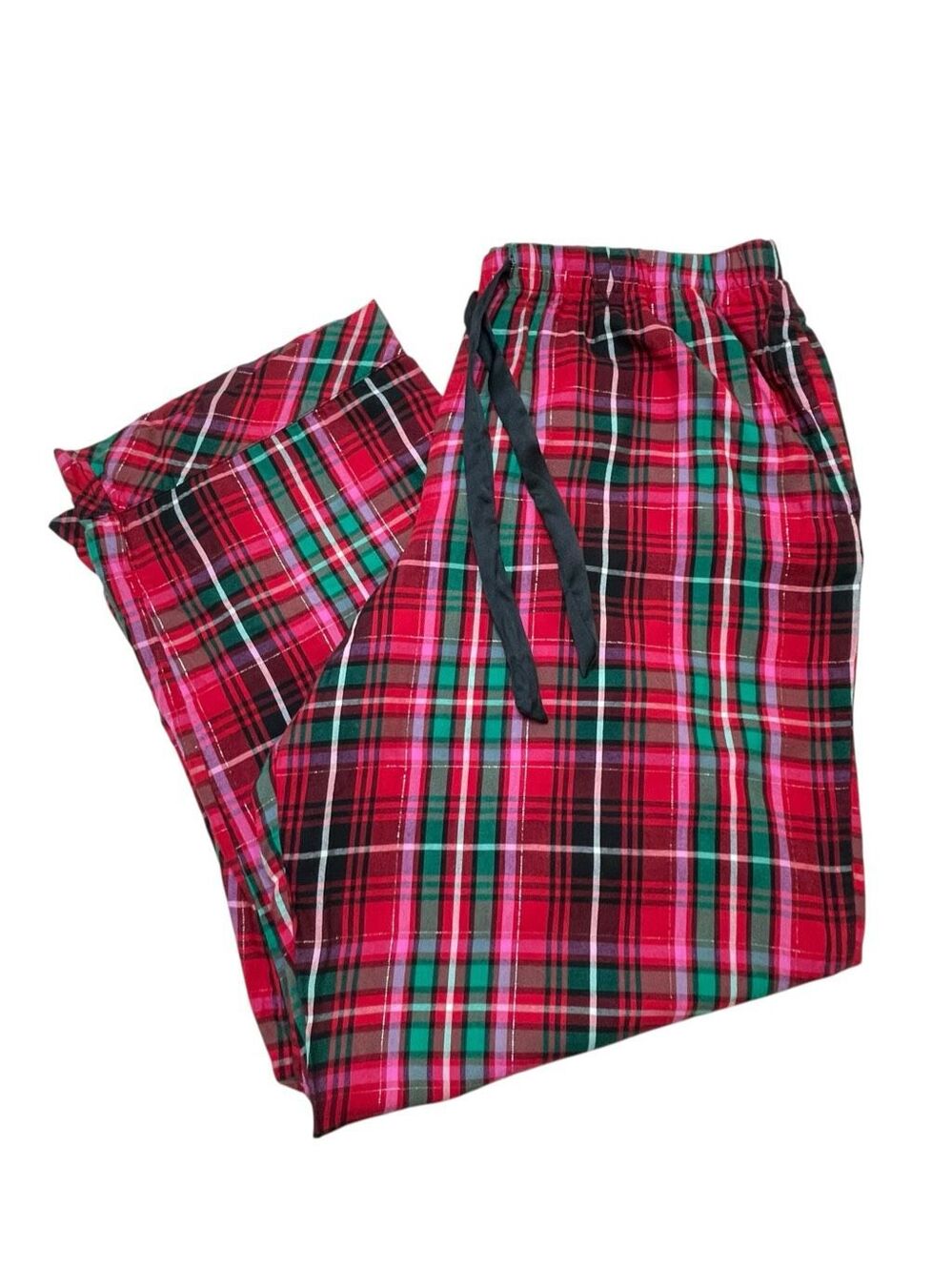 Victoria’s Secret Plaid Pajama Pants Red and Green Christmas Pajamas Size XL